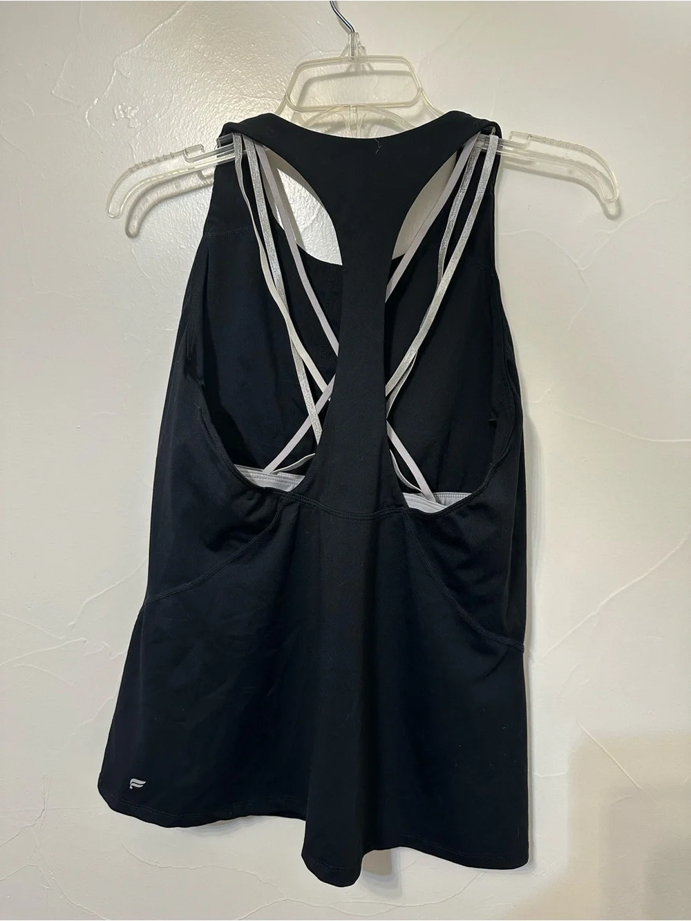 Fabletics Black Racerback Performance Tank - Picture 3 of 3